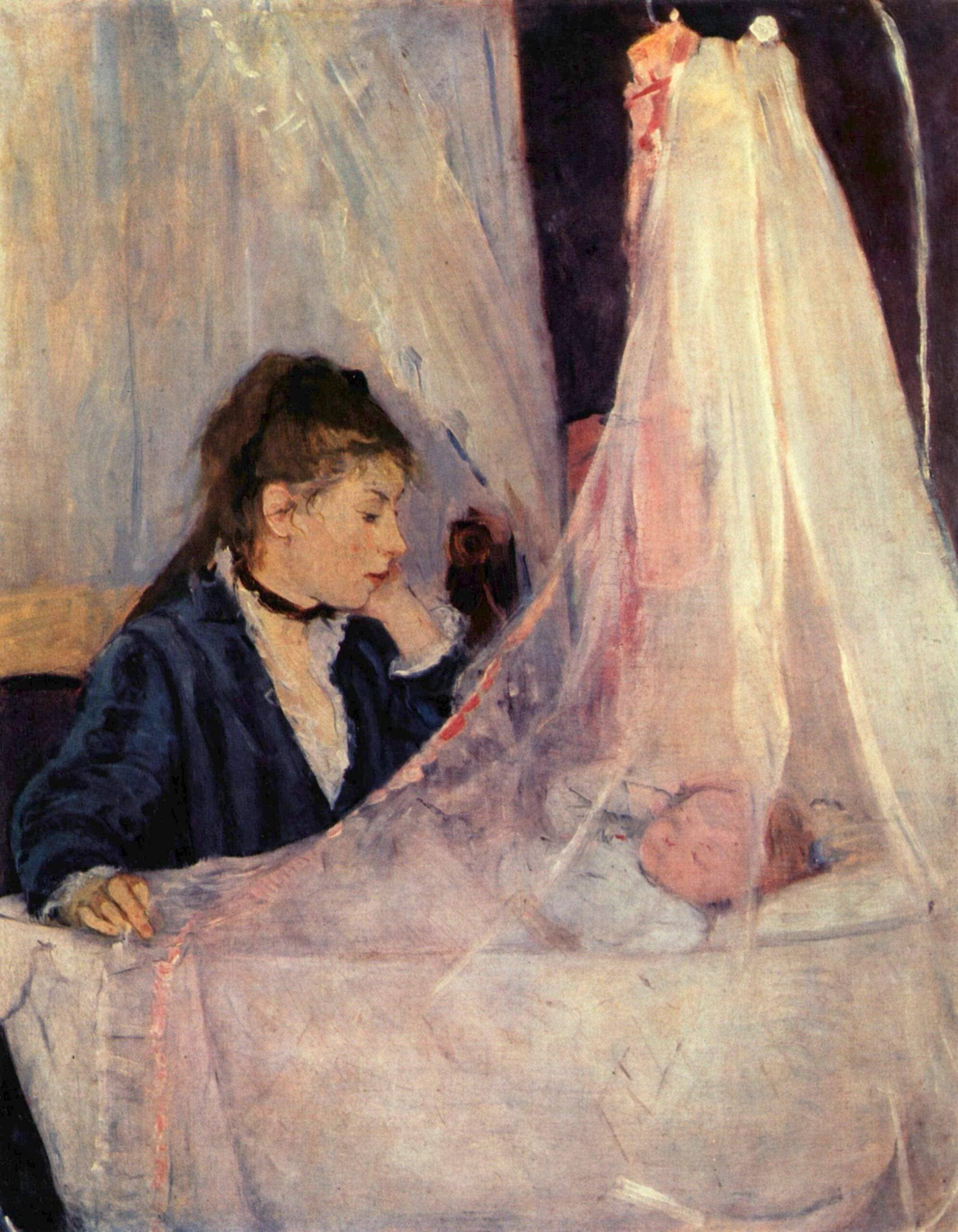 The Cradle by Berthe Morisot (1873)