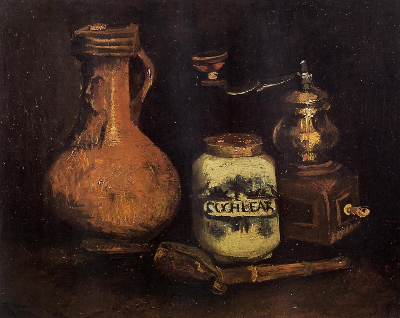 Still Life With Coffee Mill by Van Gogh
